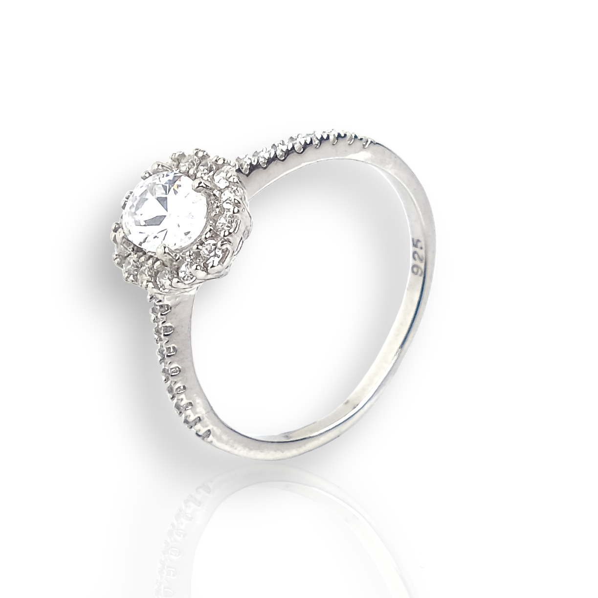 Silver Oxidised Designer Ring