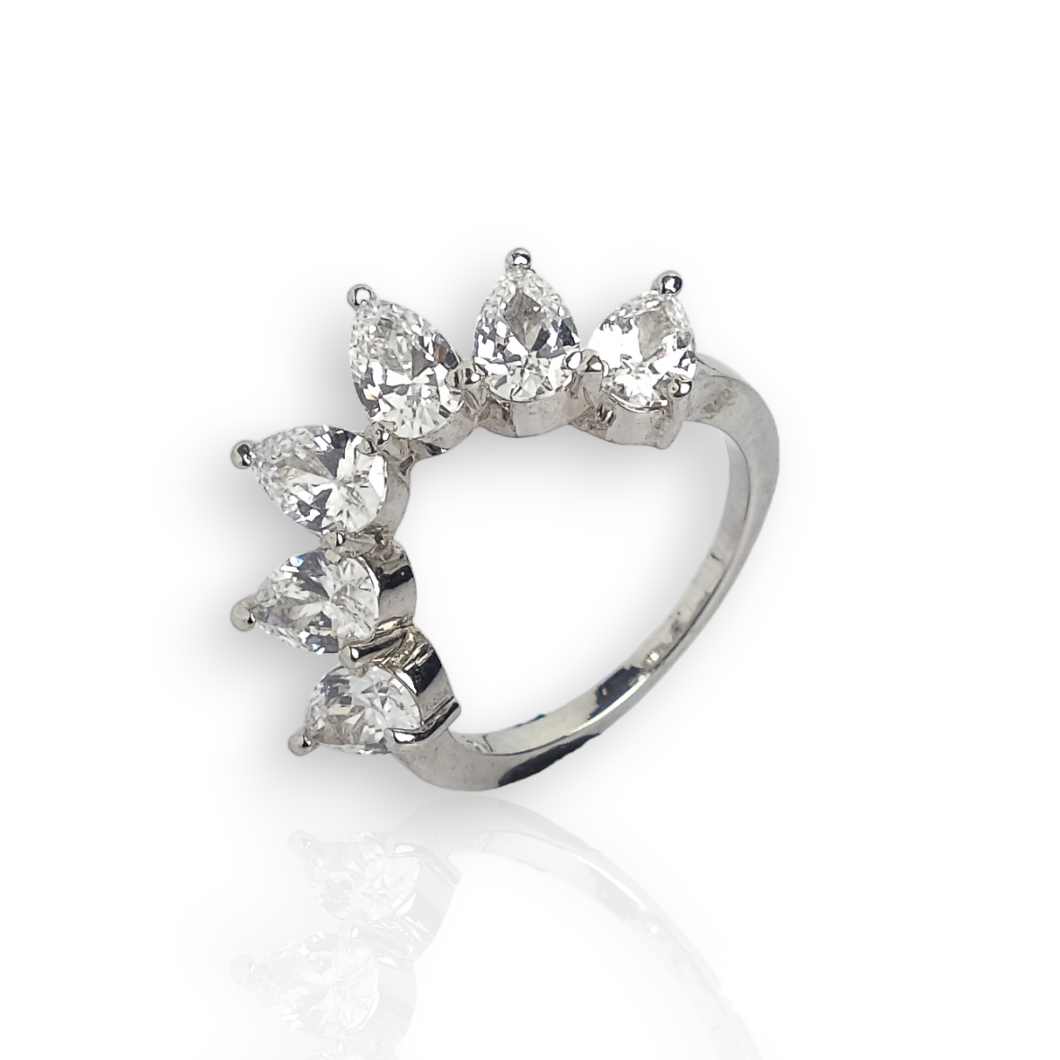 Natural Diamond Dainty Ring