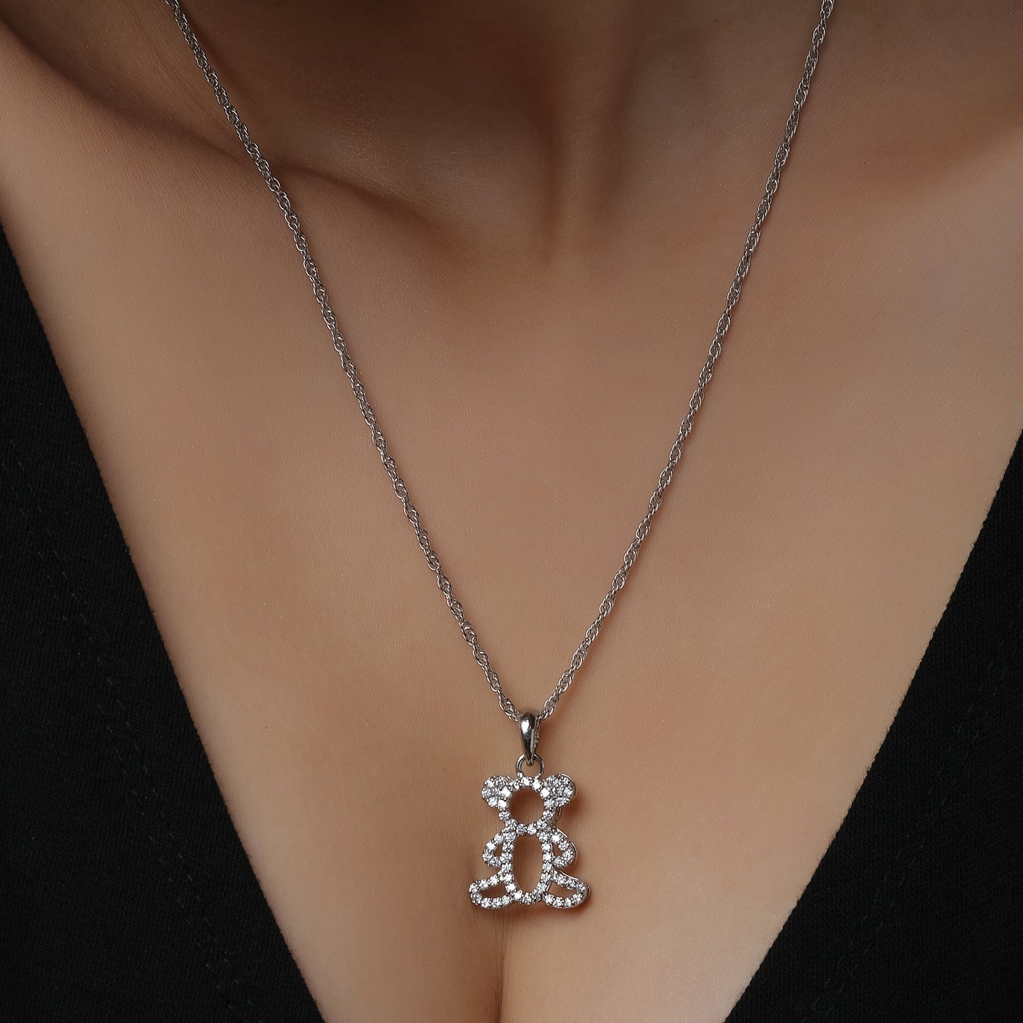 Enlighnmani Fashion Trendy Teddy Pendant