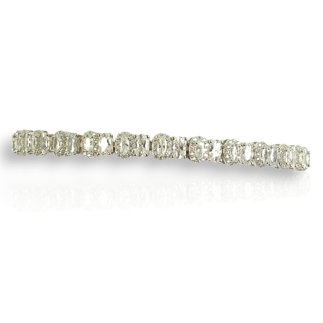 Sterling sliver tennis bracelet