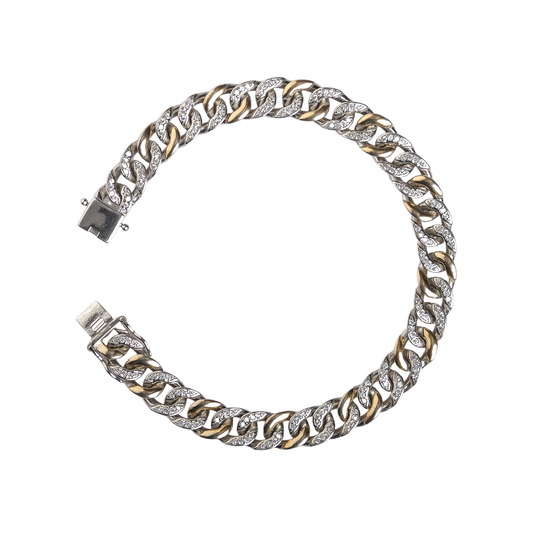 Free Style Iced Cuban Bracelet