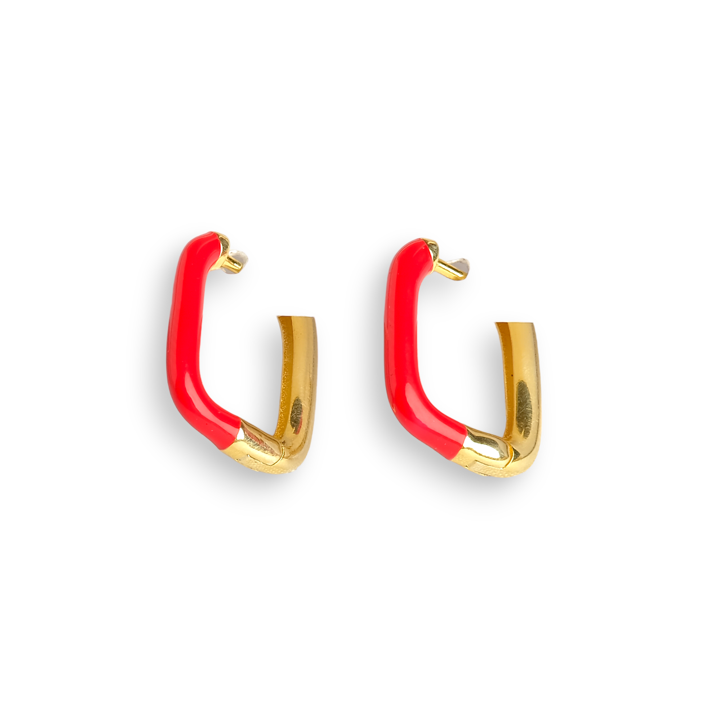 Red Or Gold Earring
