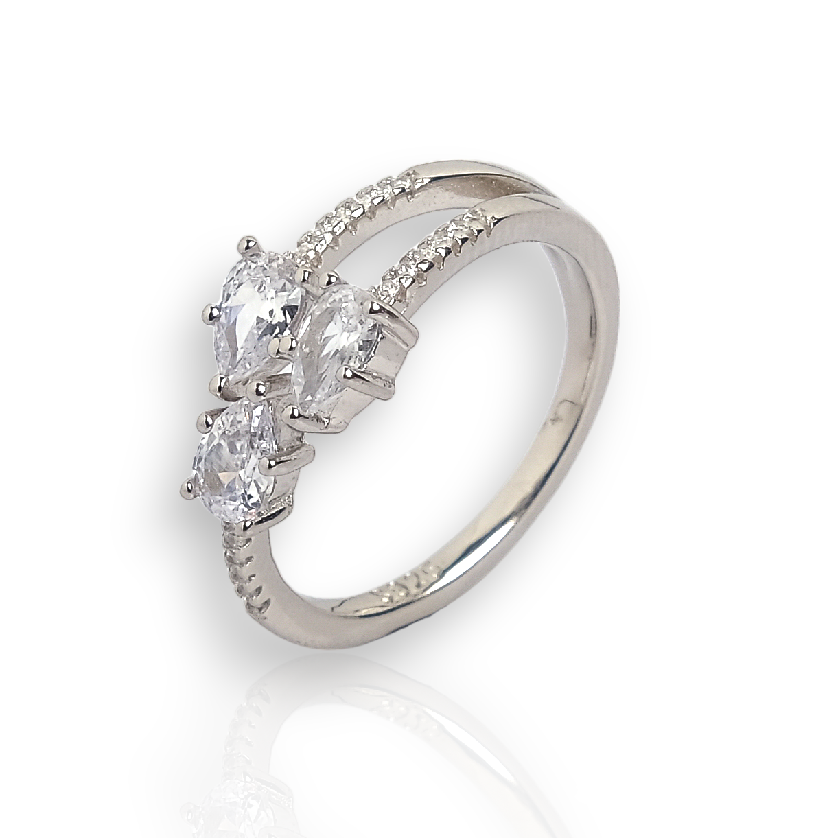Designer Platinum Diamond Ring