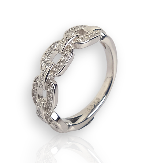 White Gold Diamond Ring