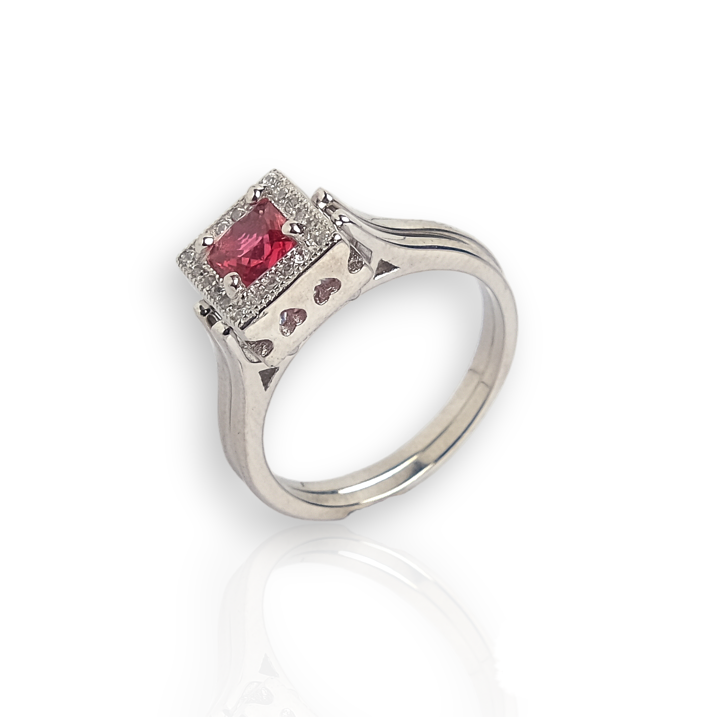 Pink Diamond Ring