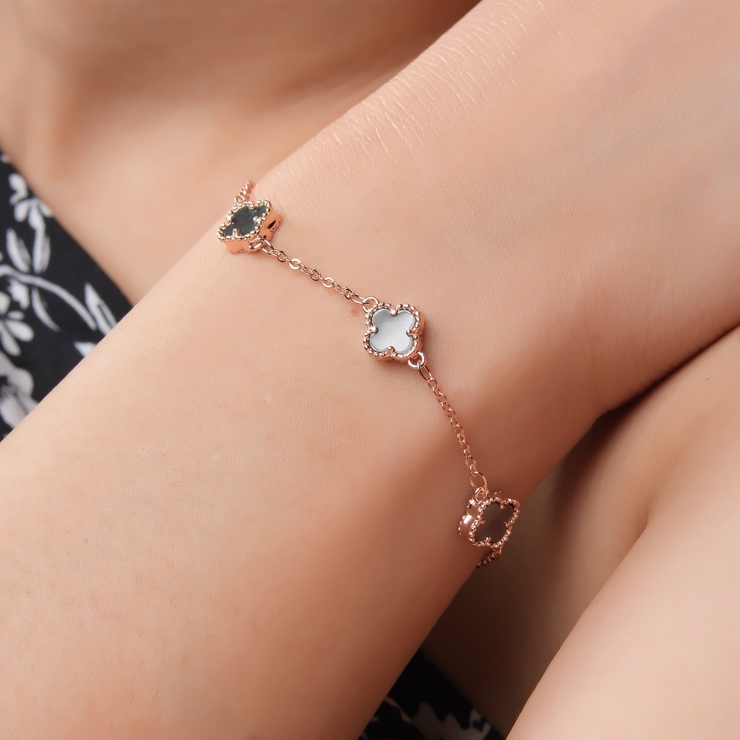 Rose gold bracelet